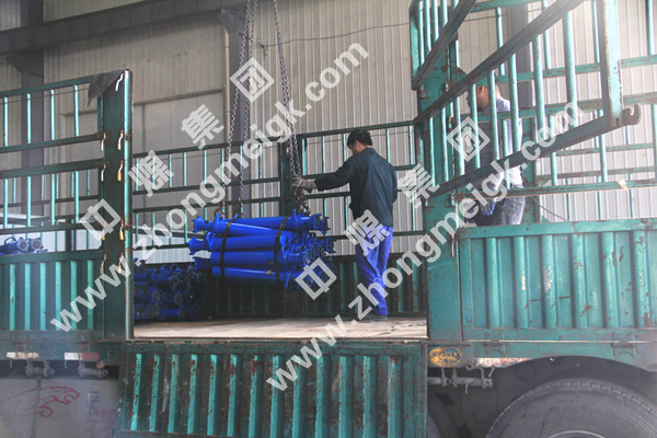 中煤集团一批单体液压支柱发往云南